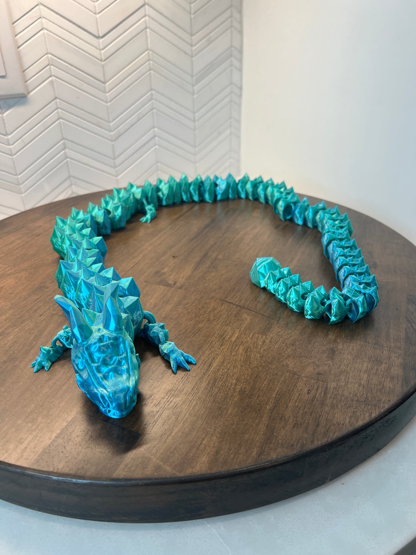 42” Big head horned dragon