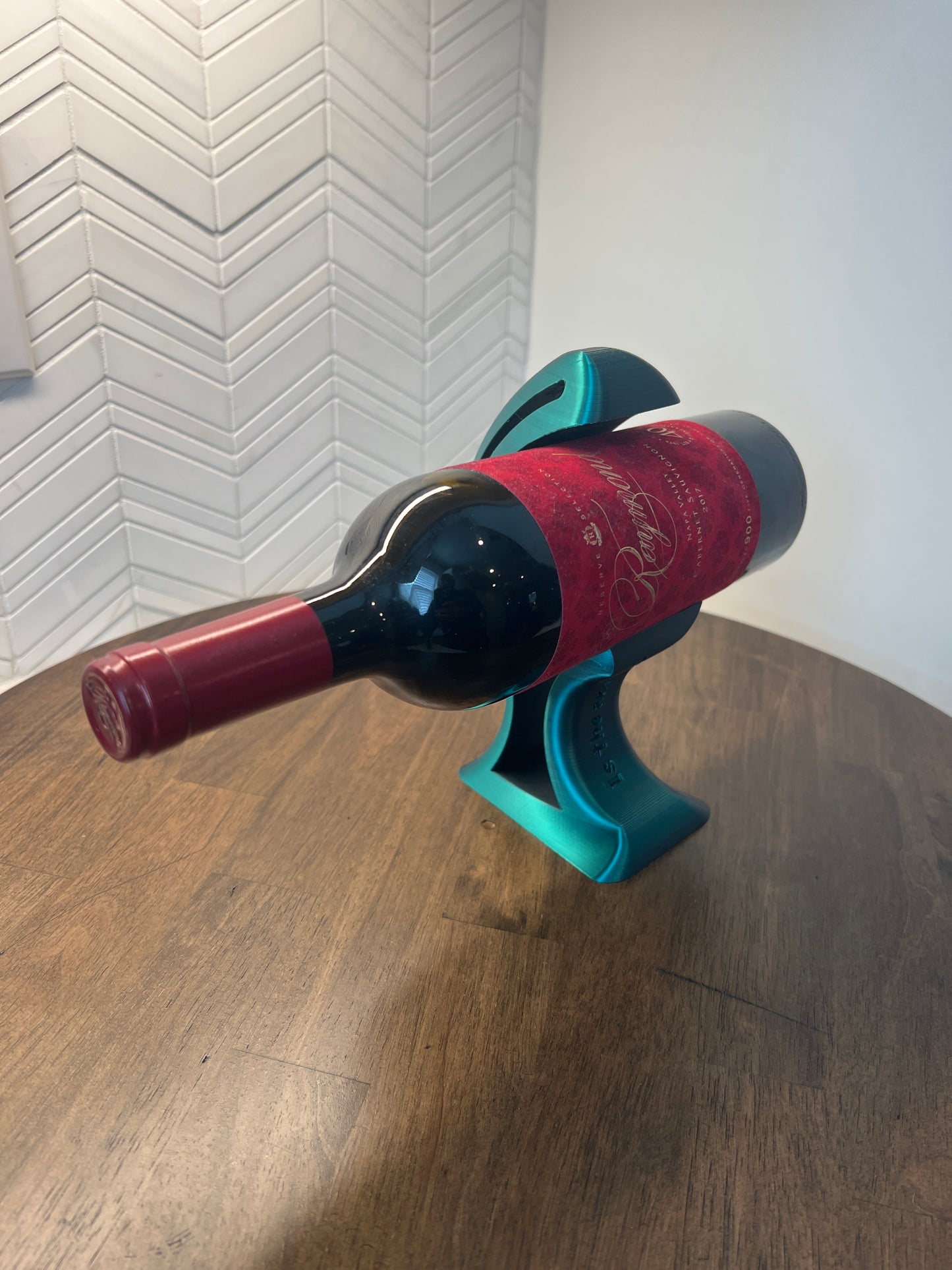 Modern wine holder(wine not included)