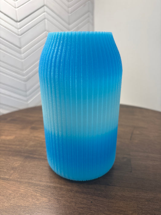 Ribbed Vase