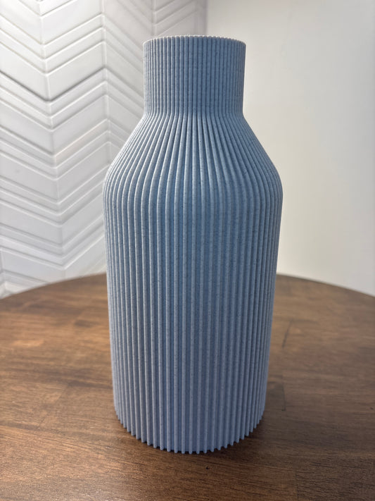 Bottlenose Ribbed Vase